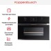 Компактный духовой шкаф Kuppersbusch CBP 6332.0 S2 Black Chrome в Краснодаре