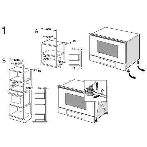 Встраиваемая микроволновая печь Neff C17WR00N0 в Краснодаре
