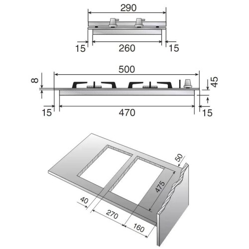 Гриль Ilve H30B/ IX в Краснодаре