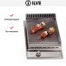 Варио-прибор (ДОМИНО) Ilve H30PFV Stainless-Steel (ручки латунь) в Краснодаре