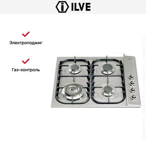 Варочная панель Ilve H360CNV Stainless-Steel в Краснодаре