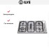 Варочная панель Ilve H38PCNV Stainless-Steel в Краснодаре