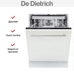 Встраиваемая посудомоечная машина De Dietrich DV1434QJ