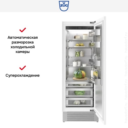 Встраиваемый холодильник V-ZUG Cooler V6000 75 Supreme CO6T-51116 R в Краснодаре
