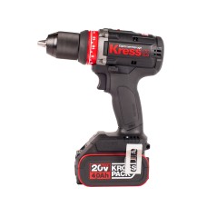 Дрель аккумуляторная KRESS KU124 20V 4,0Ач кейс