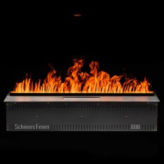 Встраиваемый электрический 3D-камин FireLine 800 Blue Pro (с эффектом cинего пламени)