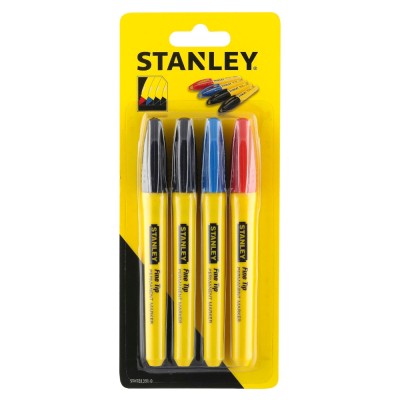 Набор маркеров STANLEY FATMAX 4шт. разноцветный     STHT81391-0