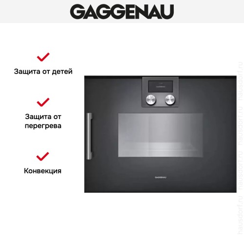 Духовой шкаф-пароварка Gaggenau BSP 250-100 в Краснодаре