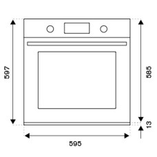 Духовой шкаф Bertazzoni F6011MODPLGNE