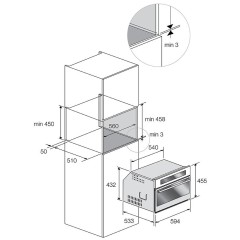 Духовой шкаф Fulgor Milano FCO 4512 TM BK