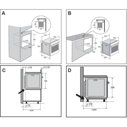 Духовой шкаф De Dietrich DOPH375X в Краснодаре