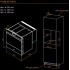 Встраиваемый шкаф шоковой заморозки Irinox Freddy 60 HF602350002 (черное стекло/анодированная сталь) в Краснодаре