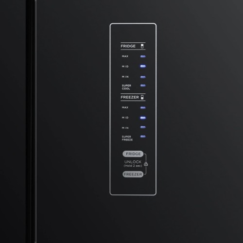 Холодильник Hyundai CM5005F черное стекло в Краснодаре