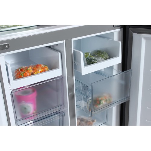 Холодильник Hyundai CM5005F черное стекло в Краснодаре