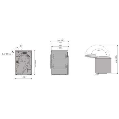 Профессиональная сушильная машина Asko TDC1771H.T в Краснодаре
