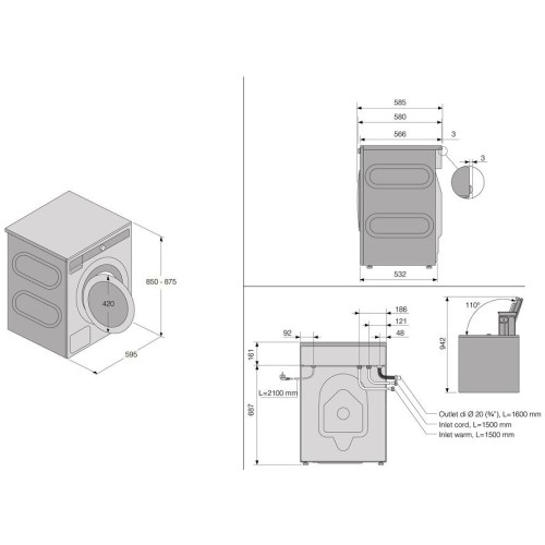 Стиральная машина Asko W6098X.W/3 в Краснодаре