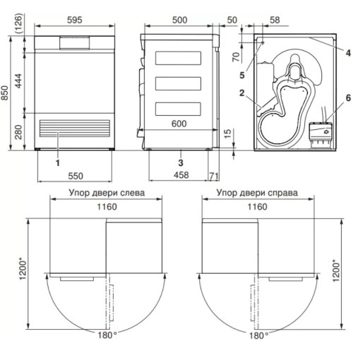 Сушильная машина V-ZUG AdoraDry V2000 AT2TWHW L в Краснодаре