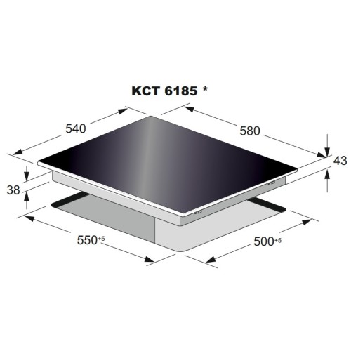 Варочная панель Kaiser KCT 6185 RotEm в Краснодаре