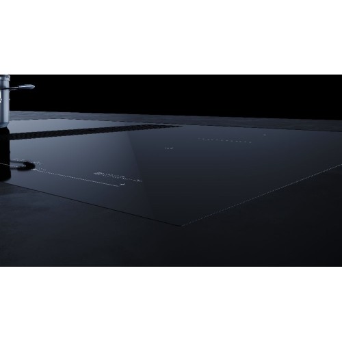 Варочная панель с вытяжкой Kuppersbusch KMI 8590.0 SR Black Chrome в Краснодаре