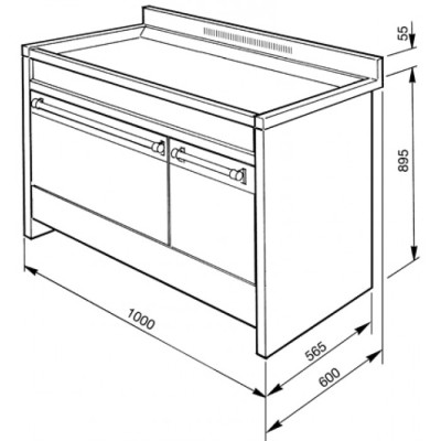 Варочный центр Smeg A2-8 в Краснодаре