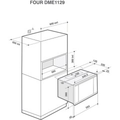 Встраиваемая микроволновая печь Brandt BMG2120B