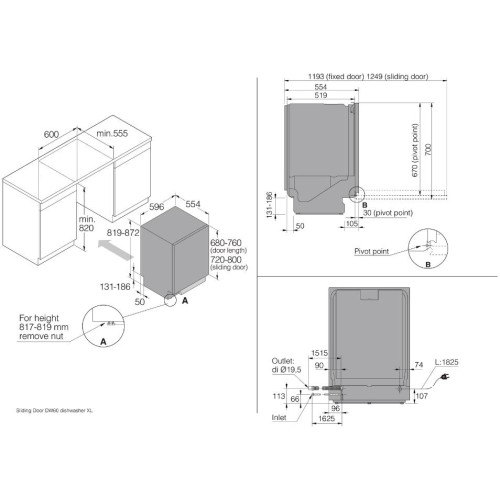 Встраиваемая посудомоечная машина Asko DSD544D в Краснодаре