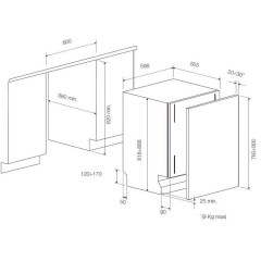 Встраиваемая посудомоечная машина Fulgor Milano FDW 8292.1