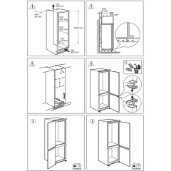 Встраиваемый холодильник Smeg C41941F