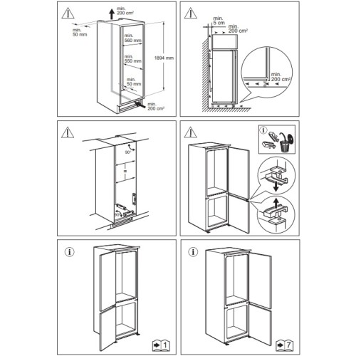 Встраиваемый холодильник Smeg C41941F в Краснодаре