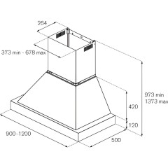 Вытяжка Bertazzoni K90HERTX