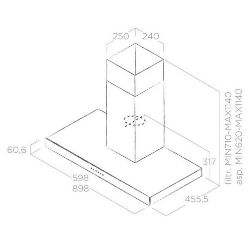 Вытяжка Elica JOY WHIX/A/60 в Краснодаре