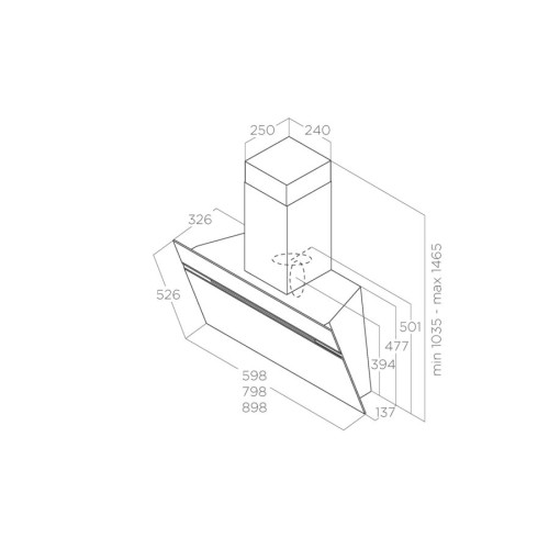 Вытяжка Elica STRIPE BL/A/60/LX в Краснодаре