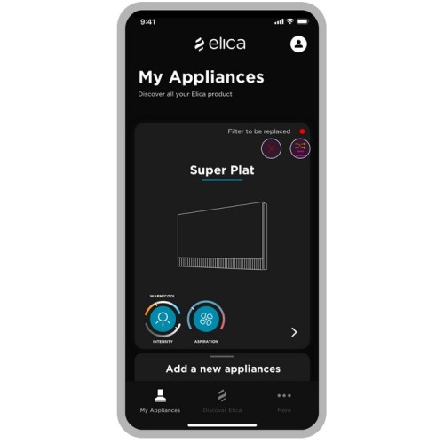 Вытяжка Elica SUPER PLAT GR/F/80 в Краснодаре