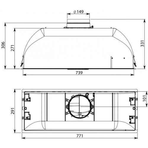 Встраиваемая вытяжка Falmec BUILT-IN 70 в Краснодаре
