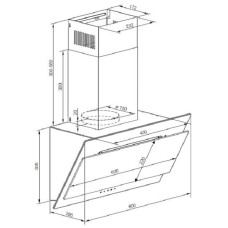 Вытяжка Graude DH 60.0 WE