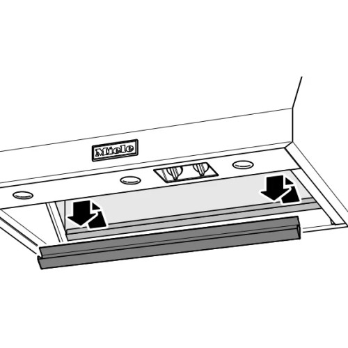 Встраиваемая вытяжка Miele DAR1135 для плиты Range Cooker в Краснодаре