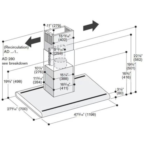 Вытяжка Gaggenau AI 280-120 в Краснодаре
