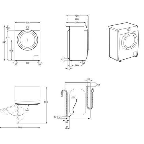 Стиральная машина AEG L6SE26SRE в Краснодаре