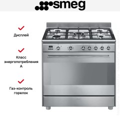 Варочный центр Smeg SUK91MFX9