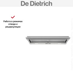 Встраиваемая вытяжка De Dietrich DHT3922X