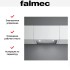 Встраиваемая вытяжка Falmec BUILT-IN 50 MAX INOX в Краснодаре