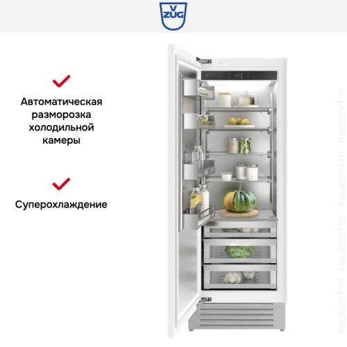 Встраиваемый холодильник V-ZUG Cooler V6000 75 Supreme CO6T-51116 L в Краснодаре