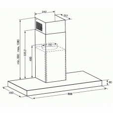 Вытяжка AEG DD8891M