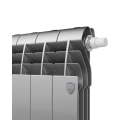 Биметаллический радиатор Royal Thermo BiLiner 350 Silver Satin VR 10 секций