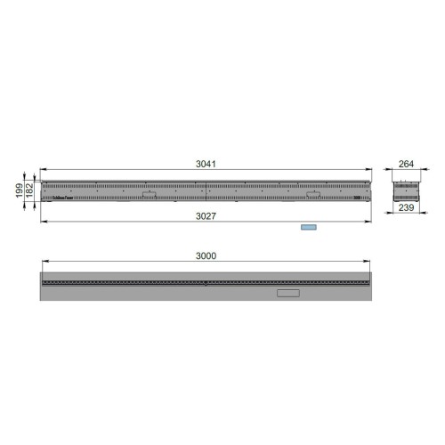 Встраиваемый камин-увлажнитель FireLine 3000 (RGB)