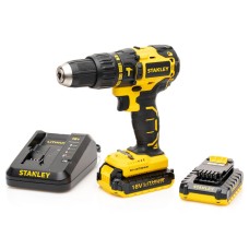Дрель аккумуляторная STANLEY SBH 20 D2K