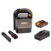 Пылесос аккумуляторный WORX WX030 20V 2,0Ач,ЗУ коробка