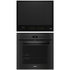 Комплект №10 (варочная панель Miele KM7667 FL + духовой шкаф Miele H 7464 BP OBSW)