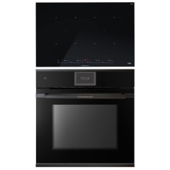Комплект №1 (варочная панель Kuppersbusch KI 8880.1 SR + духовой шкаф Kuppersbusch BP 6850.0 S2 Black Chrome)