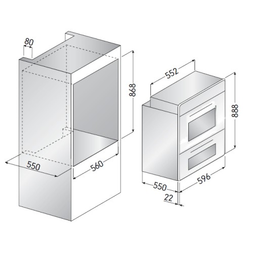 Духовой шкаф Ilve 200B-MMP IX в Краснодаре
